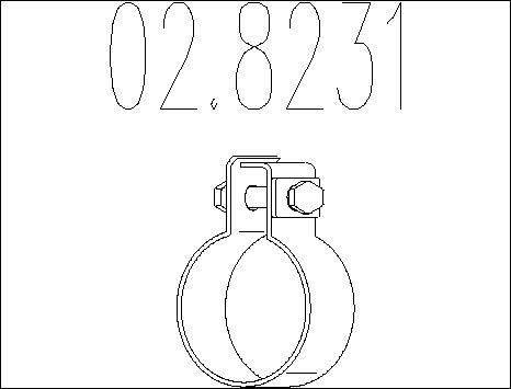 MTS 02.8231 - Cijevne spojnice, Ispušni sistem www.molydon.hr