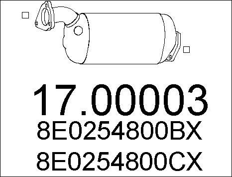 MTS 17.00003 - DPF filter, filter čestica www.molydon.hr