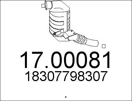 MTS 17.00081 - DPF filter, filter čestica www.molydon.hr