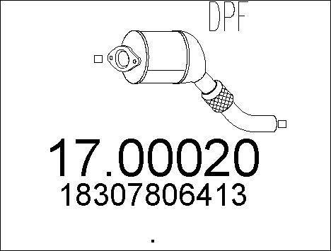 MTS 17.00020 - DPF filter, filter čestica www.molydon.hr