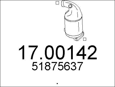 MTS 17.00142 - DPF filter, filter čestica www.molydon.hr