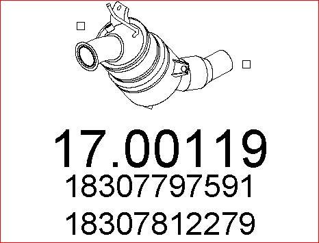 MTS 17.00119 - DPF filter, filter čestica www.molydon.hr