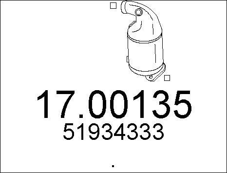 MTS 17.00135 - DPF filter, filter čestica www.molydon.hr