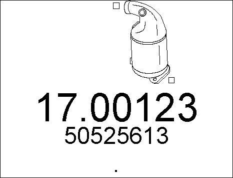 MTS 17.00123 - DPF filter, filter čestica www.molydon.hr