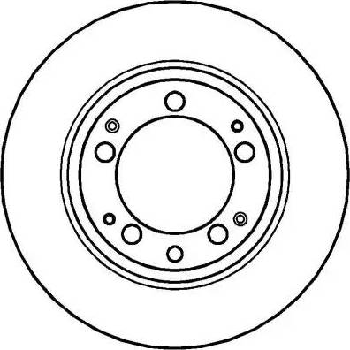 National NBD939 - Kočioni disk www.molydon.hr