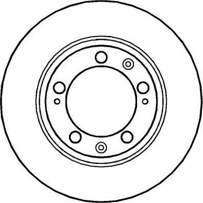 National NBD431 - Kočioni disk www.molydon.hr