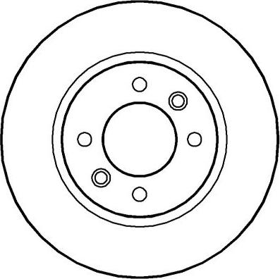 National NBD424 - Kočioni disk www.molydon.hr