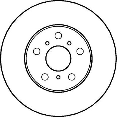 National NBD548 - Kočioni disk www.molydon.hr