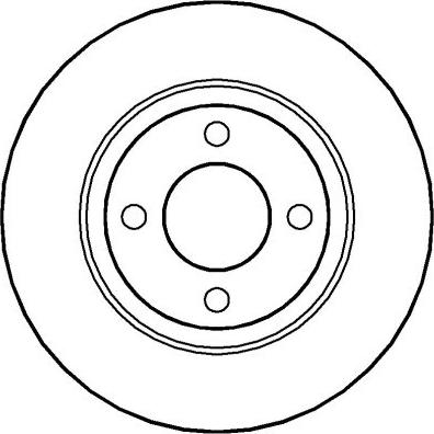 NATIONAL NBD505 - Kočioni disk www.molydon.hr