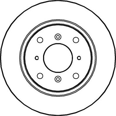 Eurobrake 5815202619 - Kočioni disk www.molydon.hr