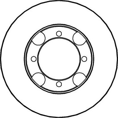 National NBD589 - Kočioni disk www.molydon.hr