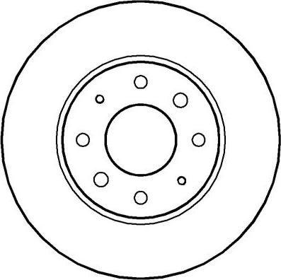 National NBD586 - Kočioni disk www.molydon.hr