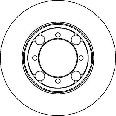 National NBD587 - Kočioni disk www.molydon.hr