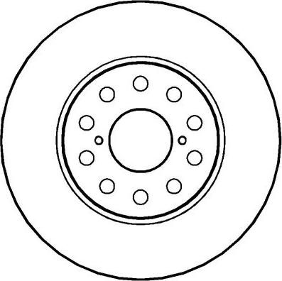 NATIONAL NBD696 - Kočioni disk www.molydon.hr