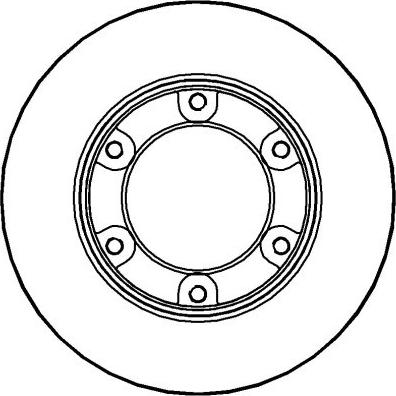 National NBD605 - Kočioni disk www.molydon.hr