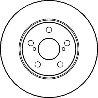 National NBD614 - Kočioni disk www.molydon.hr