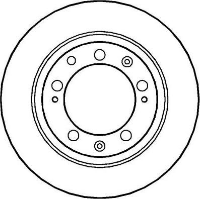 National NBD622 - Kočioni disk www.molydon.hr