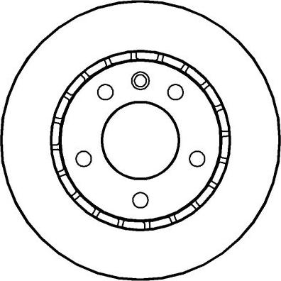 National NBD057 - Kočioni disk www.molydon.hr