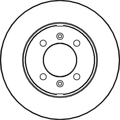 NATIONAL NBD019 - Kočioni disk www.molydon.hr