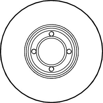 Delphi BG2223 - Kočioni disk www.molydon.hr