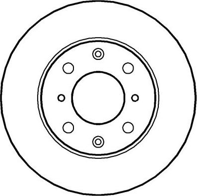 National NBD033 - Kočioni disk www.molydon.hr