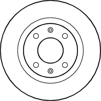 NATIONAL NBD022 - Kočioni disk www.molydon.hr