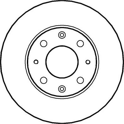 National NBD027 - Kočioni disk www.molydon.hr