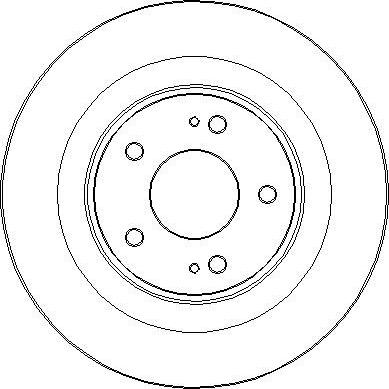 NISSAN 4615A155 - Kočioni disk www.molydon.hr