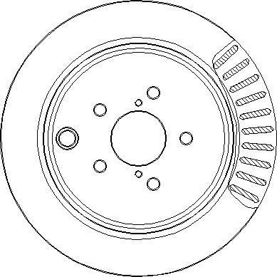 Kaishin CBR573 - Kočioni disk www.molydon.hr