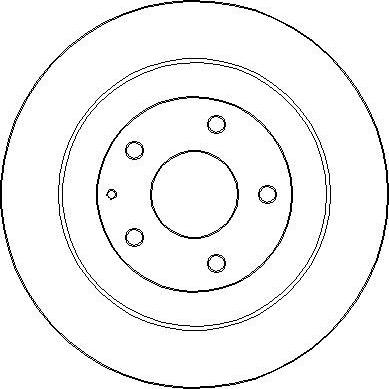 NATIONAL NBD1970 - Kočioni disk www.molydon.hr