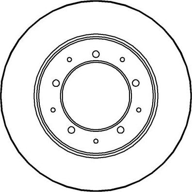 National NBD197 - Kočioni disk www.molydon.hr