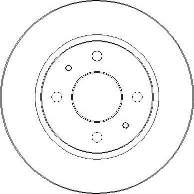 National NBD140 - Kočioni disk www.molydon.hr