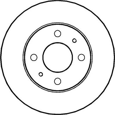 National NBD141 - Kočioni disk www.molydon.hr