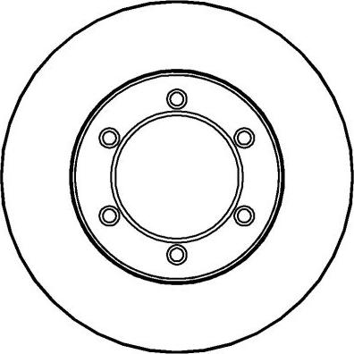 National NBD1435 - Kočioni disk www.molydon.hr