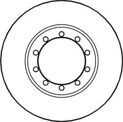 National NBD1420 - Kočioni disk www.molydon.hr