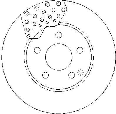 National NBD1550 - Kočioni disk www.molydon.hr