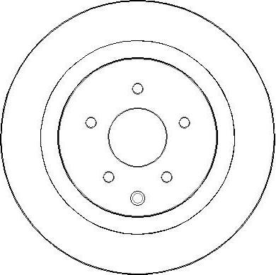 NATIONAL NBD1560 - Kočioni disk www.molydon.hr