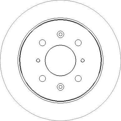 National NBD1507 - Kočioni disk www.molydon.hr