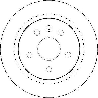 NATIONAL NBD1580 - Kočioni disk www.molydon.hr