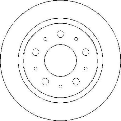 National NBD1533 - Kočioni disk www.molydon.hr