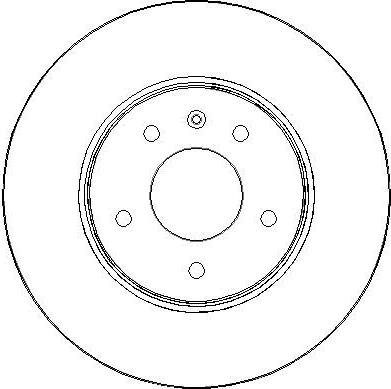 Japanparts DI-W12 - Kočioni disk www.molydon.hr