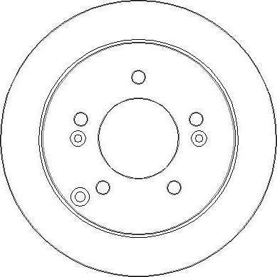 Ferodo DDF1447-1 - Kočioni disk www.molydon.hr