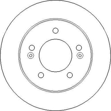 National NBD1694 - Kočioni disk www.molydon.hr