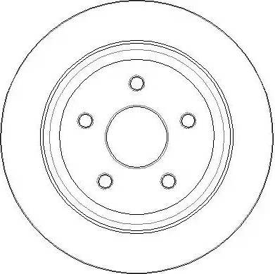 NATIONAL NBD1691 - Kočioni disk www.molydon.hr