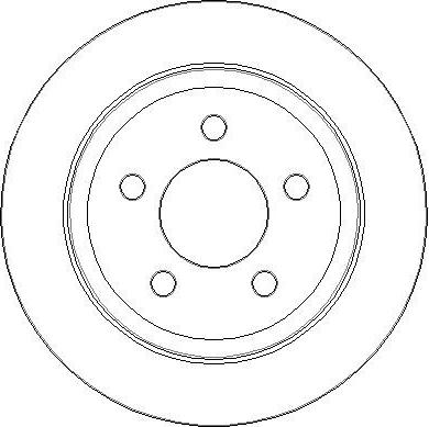 National NBD1650 - Kočioni disk www.molydon.hr