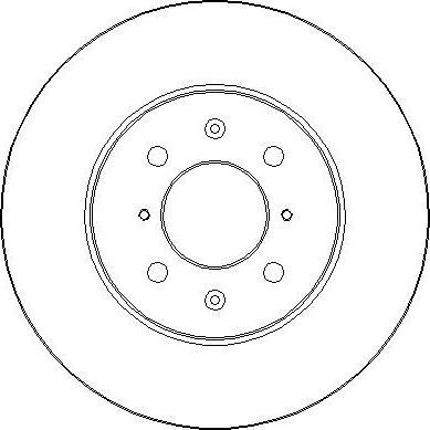 NATIONAL NBD1615 - Kočioni disk www.molydon.hr