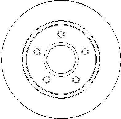 National NBD1677 - Kočioni disk www.molydon.hr