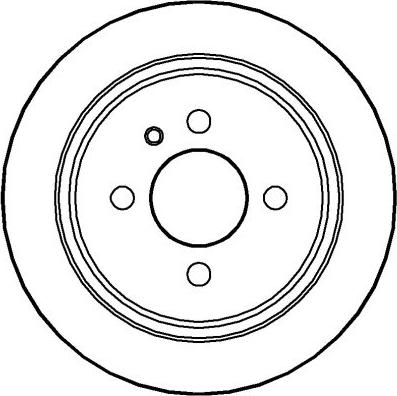 NATIONAL NBD105 - Kočioni disk www.molydon.hr