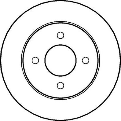 National NBD1024 - Kočioni disk www.molydon.hr