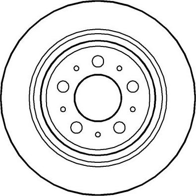 National NBD1073 - Kočioni disk www.molydon.hr